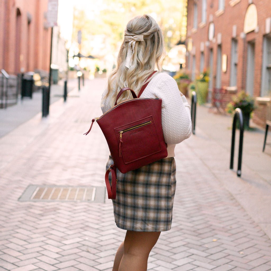 Brooklyn Leather Backpack