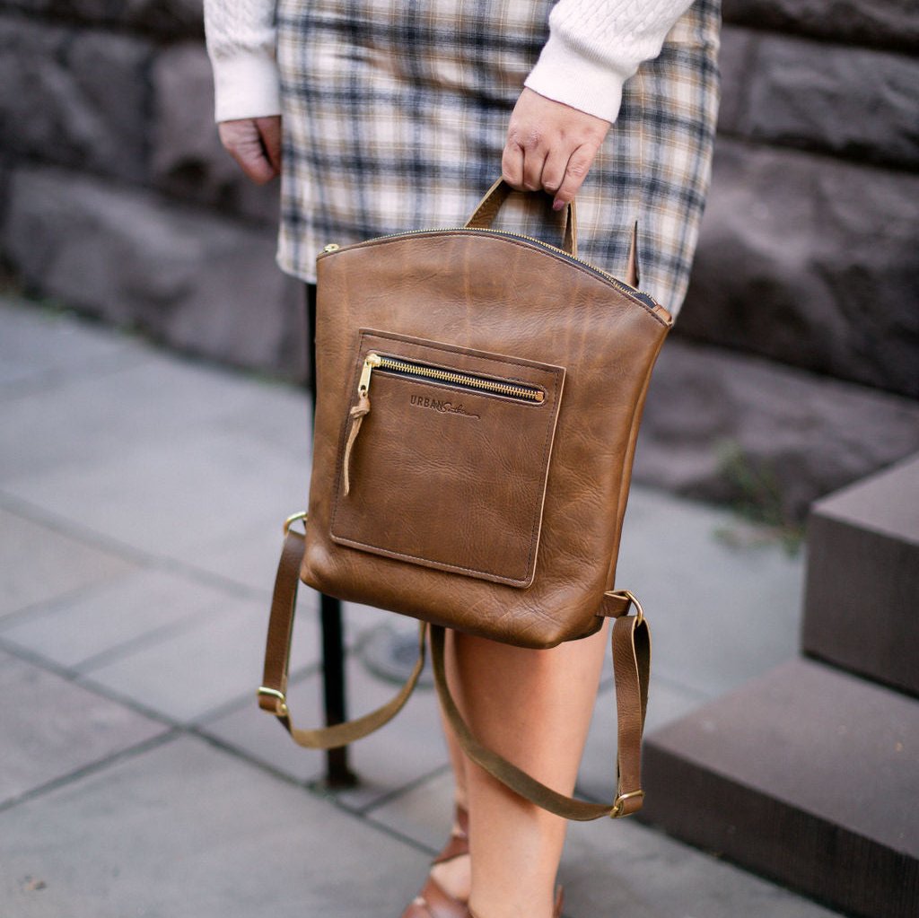 Brooklyn Leather Backpack