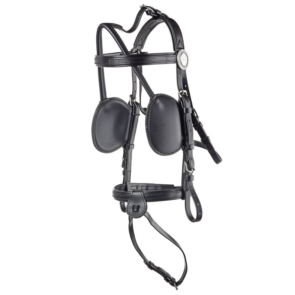 Zilco classic pony driving bridle