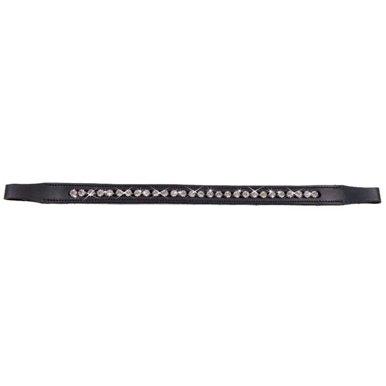 Ideal Dazzle Straight Leather Browband