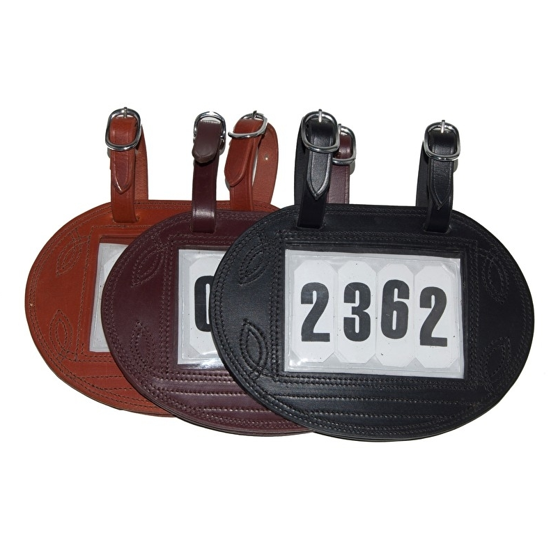 Ideal Oval Number Holder with 4 numbers