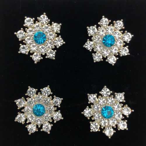 Turquoise New Star Magnetic Number Pins