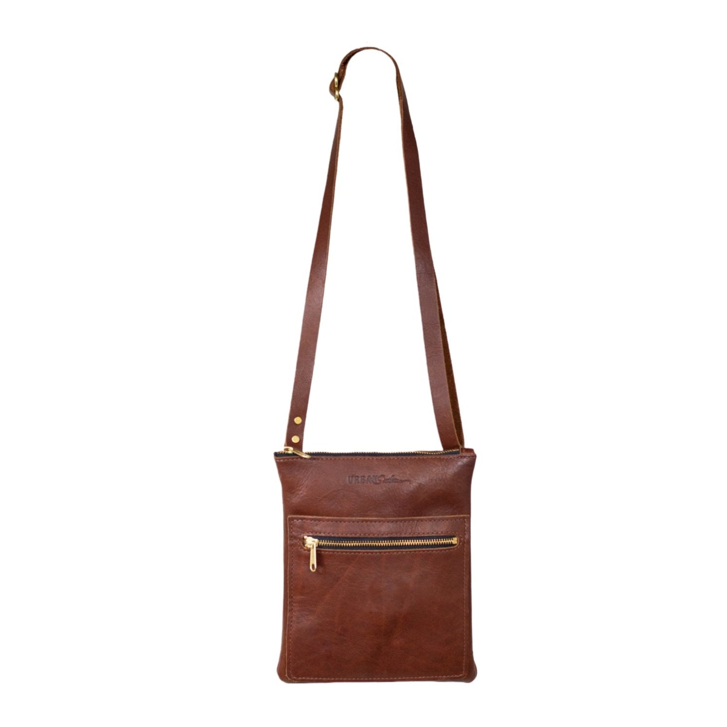 Urban Slim Leather Crossbody Handbag