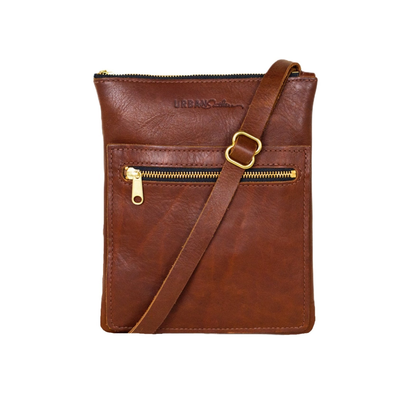 Urban Slim Leather Crossbody Handbag