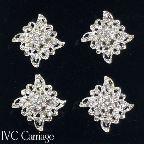 Rhinestone Diamond Magnetic Show Number Pins | IVC Carriage